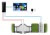 Schemat podłączenia wideodomofon GENWAY F-S9V13-2W-W WiFi Tuya 2-żyłowy Full HD z czytnikiem RFID i klawiaturą PIN