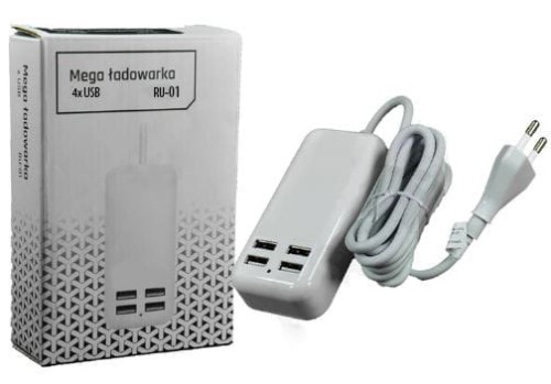 Ładowarka Combo 4 portów USB RU-01