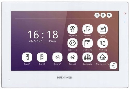 Monitor Nexwei NW-AVI-9S-WW z Wi-Fi 7”