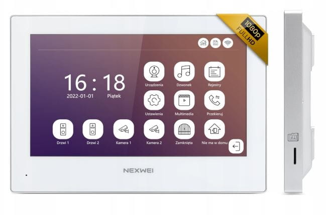 Monitor Nexwei NW-AVI-9S-WW z Wi-Fi 7”