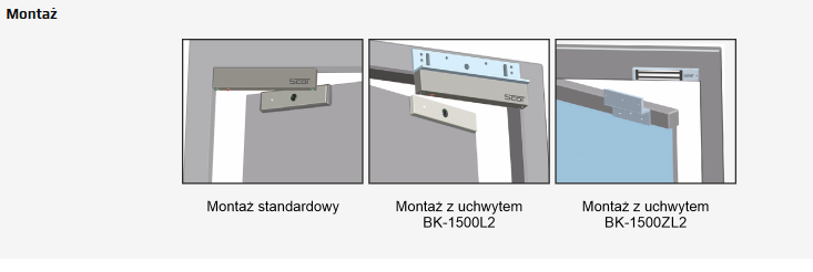 EL-1500SL2 Zwora elektromagnetyczna 750kg z sygnalizacją