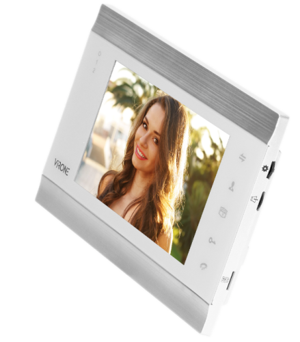 VDP-61FHDPMV kolorowy wideo monitor 7" z darmową aplikacją na telefon