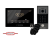 RM-T273HD BLACK/RC-212HD-CK Wideodomofon 7cali głośnomówiący Smart HD z kamerą natynkową szerokokątna z klawiaturą numeryczną i czytnikiem RFID