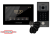 RM-T273HD BLACK/RC-212HD-CK Wideodomofon 7cali głośnomówiący Smart HD z kamerą natynkową szerokokątna z klawiaturą numeryczną i czytnikiem RFID