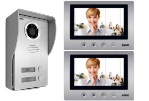Wideodomofon dwurodzinny Eura Orion 2R