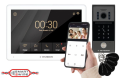 Wideodomofon SMART 10", instalacja 2 żyłowa, Wi-Fi, RFID, szyfrator, 72mm szerokość kamery