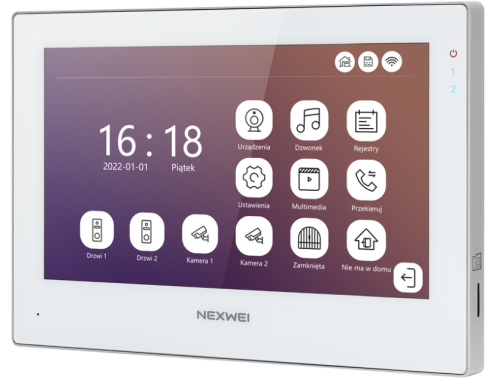Monitor Nexwei NW-AVI-9S-WW z Wi-Fi 7”