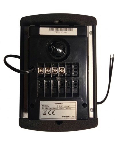 DRC-4CAN kamera kolorowa Commax złącza