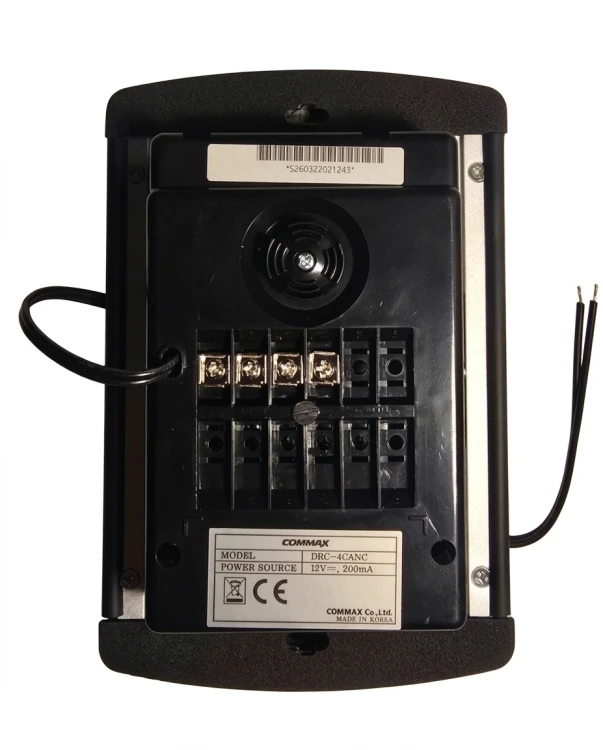 DRC-4CAN kamera kolorowa Commax złącza