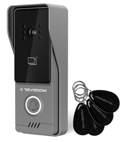 RC-213HD2-C Kamera natynkowa szerokokątna z optyką HD 1080p i czytnikiem RFID