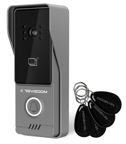 RC-213HD2-C Kamera natynkowa szerokokątna z optyką HD 1080p i czytnikiem RFID