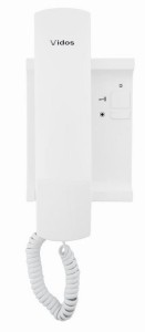 Unifon słuchawkowy Vidos  M8W, otwieranie furtki i bramy