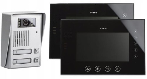 Wideodomofon Vidos dwurodzinny
