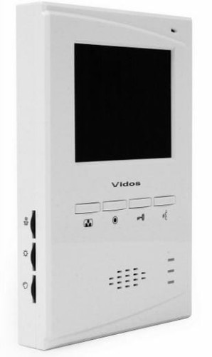 Monitor Vidos M395W otwieranie furtki