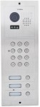 Panel bramowy Vidos S603D-2 3-rodzinny  z szyfratorem (szerokość 10cm) 