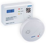 Bateryjny czujnik tlenku węgla (czadu) + dymu. OR-DC-620